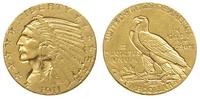 5 dolarów 1911, Filadelfia, złoto 8.35 g, czyszc