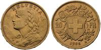 20 franków 1902, złoto 6.44 g