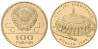 100 rubli 1979, Olimpiada w Moskwie, złoto 17.30