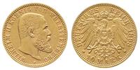 10 marek 1898 / F, Stuttgart, złoto 3.94 g, Jaeg