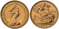 1 funt 1976, złoto 7.99 g