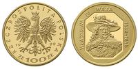 100 złotych 1999, Władysław IV Waza, złoto 8.02 