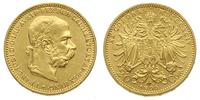 20 koron 1894, Wiedeń, złoto 6.77 g, piękne, KM 