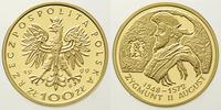 100 złotych 1999, Zygmunt II August, złoto 8.06 