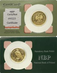 100 złotych 1999, Orzeł Bielik, złoto 7.78 g, w 