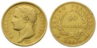 40 franków 1811 / A, Paryż, złoto 12.87 g, Fr. 5