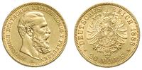 20 marek 1888, Berlin, złoto 7.94 g, Jaeger 248