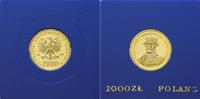 2.000 złotych 2000, Kazimierz Odnowiciel, złoto 