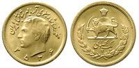 Pahlavi MS 2539 (1980), złoto 8.14 g, piękne