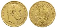 10 marek 1877/A, Berlin, złoto 3.95 g, J. 245
