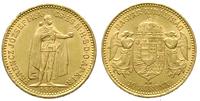 10 koron 1898/KB, Kremnica, złoto 3.38 g