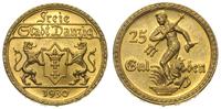 25 guldenów 1930, Berlin, złoto 7.97 g, rzadkie 