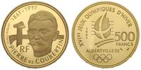 50 franków 1992, XVI Olimpiada Albertville '92, 