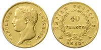 40 franków 1812/A, Paryż, złoto 12.84 g