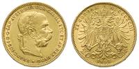 20 koron 1893, złoto 6.78 g
