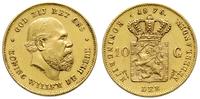 10 guldenów 1875, Utrecht, złoto 6.71 g, Friedbe