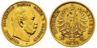10 marek 1873 / A, Berlin, złoto 3.95 g, Jaeger 