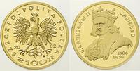 100 złotych 2002, Władysław Jagiełło, złoto 8.08