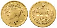 1 pahlavi AH 1354 (1975), złoto 8.10 g, piękne, 