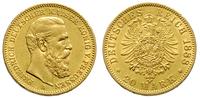 20 marek 1888/A, Berlin, złoto 7.93 g, Jaeger 24