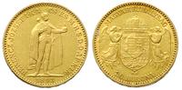 20 koron 1893/KB, Kremnica, złoto 6.76 g