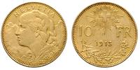 10 franków 1913, złoto 3.22 g