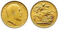 funt 1907/S, Sydney, złoto 7.97 g