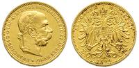 20 koron 1894, złoto 6.77 g