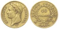 40 franków 1811/A, Paryż, złoto 12.83 g