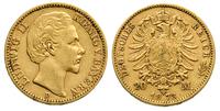20 marek 1873/D, Monachium, złoto 7.91 g, J. 194