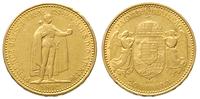 20 koron 1892/KB, Kremnica, złoto 6.75 g