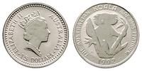 15 dolarów 1992, Elżbieta II, platyna 3.15 g, mo