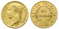 40 franków 1812/A, Paryż, złoto 12.86 g, Gadoury