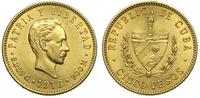 5 peso 1916, Filadelfia, złoto 8,35 g