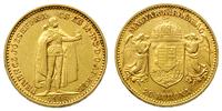 20 koron 1904 / KB, Kremnica, złoto 6.77 g, Frie