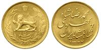1 pahlavi 1943 (SH 1322), złoto próby "900" 8.11