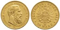 20 marek  1888, Berlin, złoto 7.96 g, Jaeger 248
