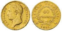 40 franków 1811/A, Paryż, złoto 12.83 g, Friedbe