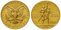 10 dolarów 1984/W, West Point, złoto 16.74 g, st