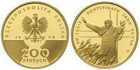 200 złotych 1998, Warszawa, Jan Paweł II, złoto 