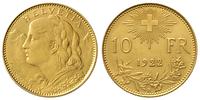 10 franków 1912/B, Berno, złoto 3.23 g, Fr. 504