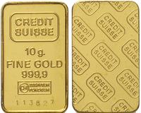 sztabka złota, Credit Suisse, nr 113827 sztabka 