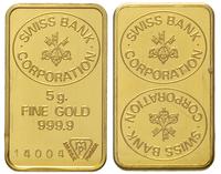 sztabka złota, Swiss Bank  Corporation, nr 14004
