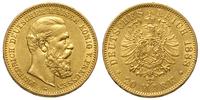 20 marek 1888/A, Berlin, złoto 7.94 g, J. 248