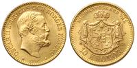 10 koron 1901, złoto 4.45 g, piękne, Fr. 94b