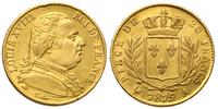 20 franków 1815/A, Paryż, złoto 6.40 g, Fr. 525