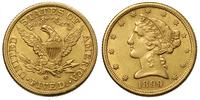 5 dolarów 1899/S, San Francisco, złoto 8.36 g