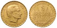 5 peso 1930, złoto 8.50 g