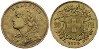 20 franków 1935, Vreneli, złoto 6.41g