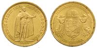 20 koron 1894/KB, Kremnica, złoto 6.77 g, piękne